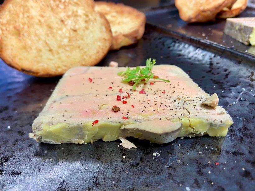 Terrine de foie gras maison