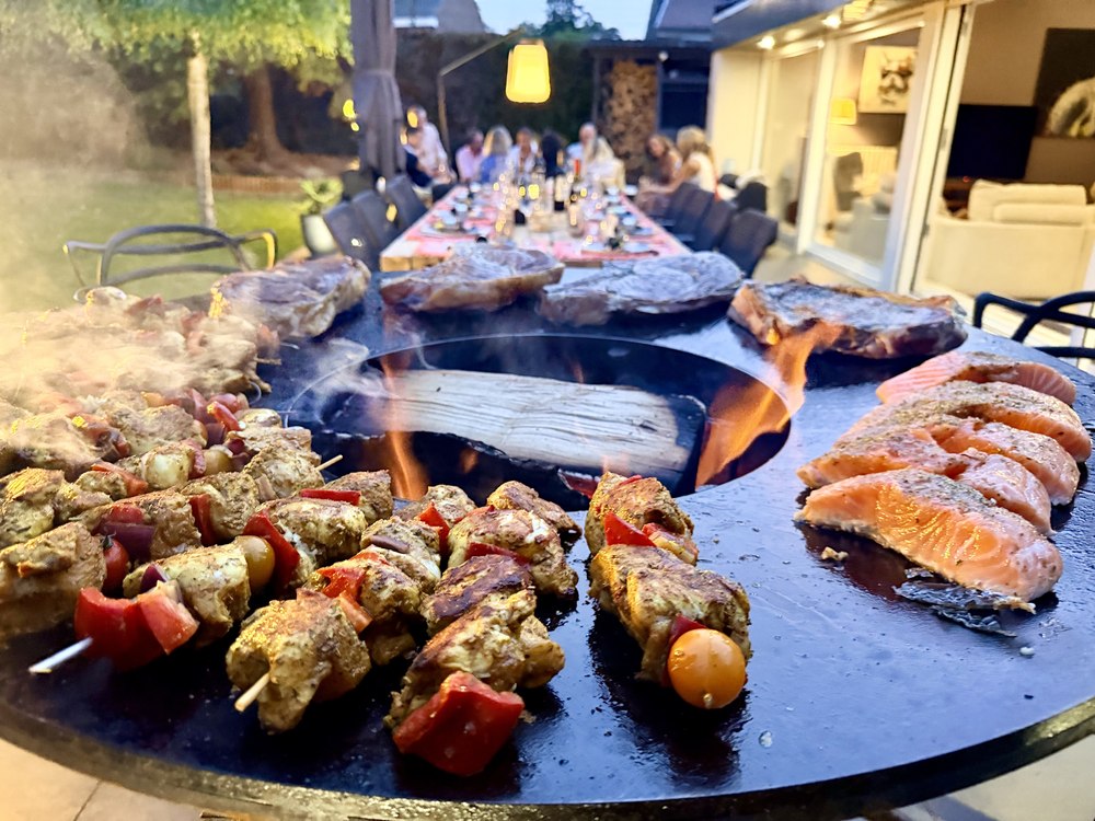 Barbecue et brasero Chez Justine